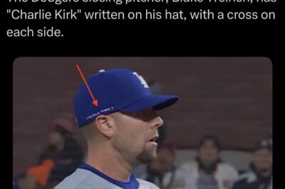 Blake Treinen Wears “Charlie Kirk” on Hat in Emotional Dodgers Moment — What’s the Hidden Meaning?