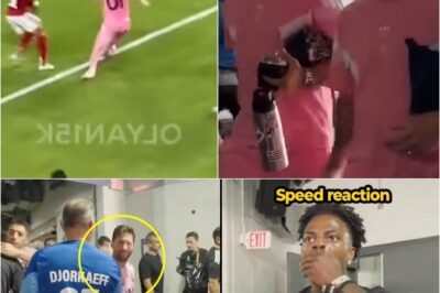⚡ When Speed Meets Greatness Jaw-Dropping Moment Speed Spots MESSI and Can’t Believe His Eyes! 🐐🔥