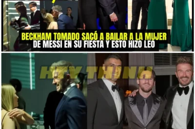 😳💣 Messi’s Jaw-Dropping Response to Beckham’s Drunken Dance Request – The Scandal That Rocked the Party! ⚽🍸
