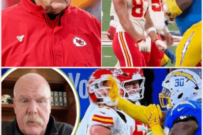 TEARY EYED Andy Reid Gives LATEST Update About Travis Kelce’s Health After Getting Punched by Tart
