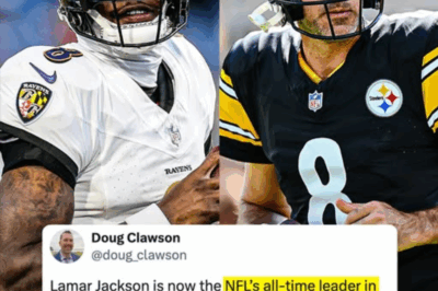 Lamar Jackson Becomes NFL’s All-Time Leader in Passer Rating While Shattering Rushing Records in Ravens’ Week 2 Win Over Browns