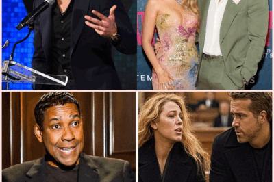 Denzel Washington Humiliates Ryan Reynolds and Blake Lively: A Hollywood Power Couple in Decline