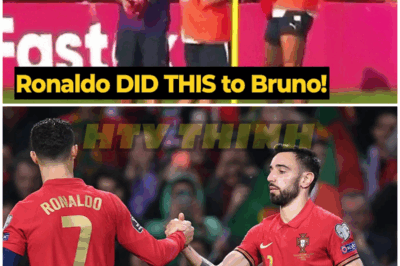 When Ronaldo Turns Coach: Bruno Fernandes’ Secret Training Session Sparks Drama – Is This the Start of a Midfield Meltdown? “Guess even legends need a pep talk!” – HTT