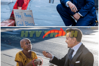 Homeless Girl Begs Johnny Depp for Help – He Notices Something Important and Takes Action! – HTT