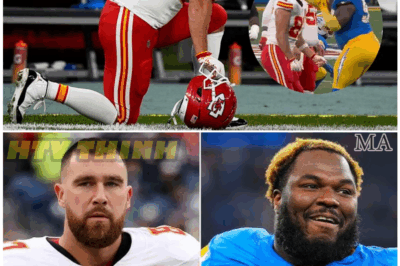 🦊 KELCE SLAPPED ON LIVE TV! Chargers’ Teair Tart STRIKES Travis in the Face—Fans DEMAND NFL Action 🔥👇