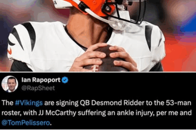 Minnesota Vikings Activate QB Desmond Ridder to Active Roster Amid Quarterback Shuffle