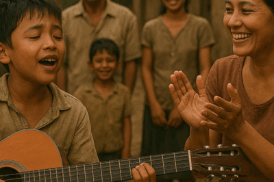 A boy’s quiet gift, born in hardship, traveled far beyond his small town—leaving strangers in tears of hope.