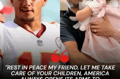 Patrick Mahomes’ Heartfelt Gesture: Covering Living and Education Expenses for Charlie Kirk’s Children