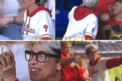 Phillies Karen GOES VIRAL! STEALS home run ball from LITTLE BOY at Phillies vs Marlins game!