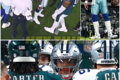 🐿️ NFL SHOCK TWIST: New Footage Reveals Cowboys Superstar Dak Prescott SPIT at Eagles Rival FIRST 🤯🏈 — Before Taking a Brutal One Back in the Face, Turning Heated Rivalry Into Full-Blown Brawl and Leaving Fans Absolutely Stunned 😱🔥