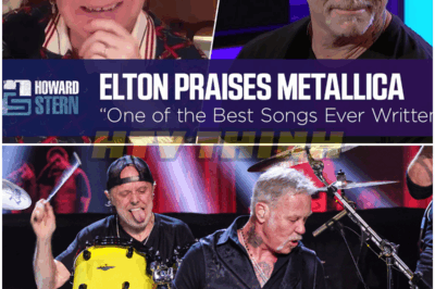 🐿️ Elton John Calls This Metallica Track “One of the Best Songs Ever Written”—Rock Legends Collide as Elton’s Emotional Praise Sparks Wild Fan Frenzy, Secret Collaborations Rumored, and Music World Erupts Over Metallica’s Unexpected Masterpiece! 🎹🤘