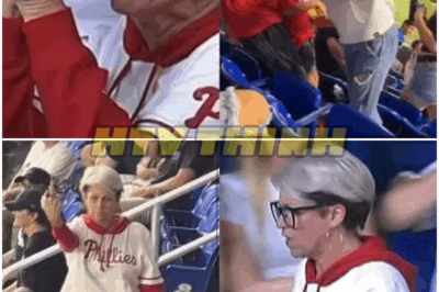 Phillies ‘Karen’ Breaks Silence: The Smirk That Sparked a Viral Firestorm – Is She the Villain or Just Misunderstood?