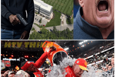 🦊 “ASSASSINATION ATTEMPT?! Thugs OPEN FIRE at Chiefs Facility — Andy Reid DUCKS FOR COVER as Gunshots Rock NFL Team Headquarters!” 💣
