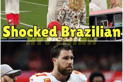 🐿️ Global NFL Earthquake: Travis Kelce SHOCKS Brazilian Fans as He Enters the Field for Chiefs Pregame vs. Chargers 🇧🇷🏈🔥 — Crowd ERUPTS in Frenzied Chaos, Turning São Paulo Into a Super Bowl-Level Spectacle as the Kansas City Superstar’s Swagger, Fame, and Celebrity Aura Send Shockwaves Through Brazil and Prove the NFL’s Global Takeover Is Just Getting Started 🤯🎶