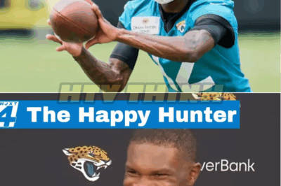 Watch Hunter’s Raw Reaction to Jaguars’ Panthers Takedown