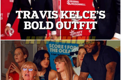 🐿️ Travis Kelce’s VERY Bold Pregame Outfit Leaves NFL Fans Split—Fashion Shockwaves, Taylor Swift Drama, and a Social Media Firestorm That’s Turning Football into a Runway! 🏈👗—Did Taylor Really Approve This Outrageous Look, or Is Kelce’s Style Just Another Chapter in Their Wild Love Story? 💃