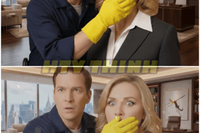 🐿️ “Don’t Talk,” Single Dad Janitor SAVED Billionaire Boss After Catching Her Husband in SHOCKING Act—A Scandalous Twist That Has the Entire Company Whispering! 🧹🤐—Is This Heroism, Blackmail, or the Beginning of a Corporate Meltdown That No One Saw Coming? 💼