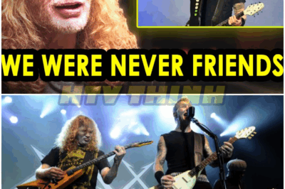 🐿️ At 63, Dave Mustaine FINALLY Reveals The TRUTH About James Hetfield—Bitter Regrets, Unspoken Rivalries, and the Explosive Secrets That Kept Metallica’s Titans at War for Decades! 🎸🤬—Is This the Confession That Will Rewrite Metal History, or Just Another Chapter in Their Never-Ending Feud? 🔥