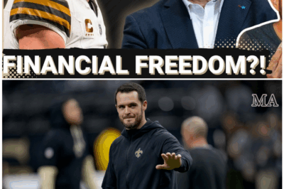 🦊 BOMBSHELL RETIREMENT SHAKES NFL! Derek Carr QUITS Without Warning—And Now The Saints Face a MULTI-MILLION DOLLAR SALARY CAP DISASTER Nobody Saw Coming 💥💰