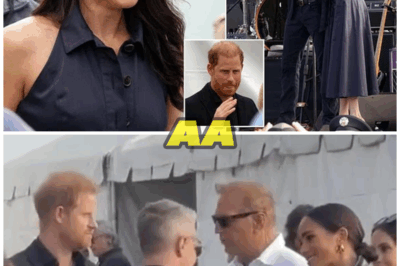 Meghan Markle’s First Public Appearance Since King Charles Meeting — Beside Prince Harry at Kevin Costner’s Charity Night