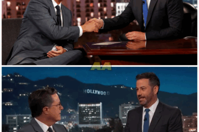 Jimmy Kimmel Weighs In on Trump Rumors and Stephen Colbert’s Show Cancellation