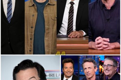 Late-Night’s Rebellion: Stephen Colbert’s Cancellation Ignites a Shocking Alliance That No One Saw Coming