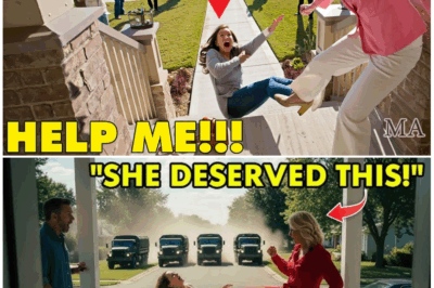HOA Karen Kicked My Wife Down the Porch Stairs — 3 Minutes Later, 5 Military Convoys Arrived