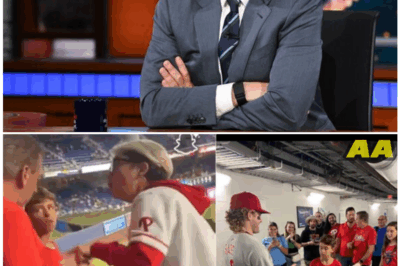 🦊 Studio MELTDOWN! Stephen Colbert’s Savage Phillies Joke 🎤 Sparks Chaos—Cameras Shook, Staff Screamed, Nation HOWLED 👇