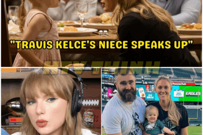 🐿️ Jason Kelce’s Daughter Puts Taylor Swift on the Spot 😱💖 — Adorable Yet Awkward Family Moment as Little One Asks the Superstar “Do You Really Love Uncle Travis?” and Taylor’s Shocking Response Has the Entire Kelce Clan — and the Internet — BUZZING With Emotion 🎤✨