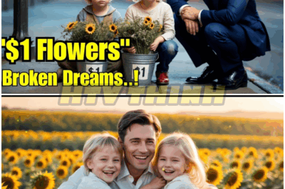 🐿️ Billionaire Finds Two Kids Selling $1 Flowers 💥 — But What They Revealed Shattered Him, Exposed a Heartbreaking Truth About Survival, and Forced Him to Confront a Reality His Fortune Couldn’t Ignore 🌹🔥