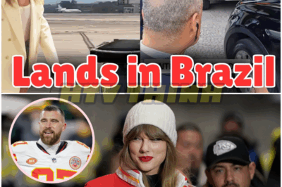 🐿️ CONFIRMED 😱🔥 — Taylor Swift LANDS in Brazil to Cheer for Fiancé Travis Kelce, Turning Chiefs vs Chargers Into a Star-Studded Spectacle as Pop Royalty Meets NFL Glory and Fans Brace for the Most Electrifying Game-Day Drama of the Season 💍🏈✨