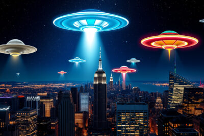 Exploring the Sky: 66 Baffling UFO Sightings Captured in New York This Year