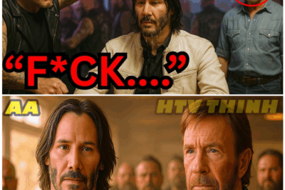 🦊 Bikers MOCKED Keanu Reeves at a Bar 🤬 Then Chuck Norris Stormed In—and What Happened Next Left the Whole Place Frozen in Silence 👊👇