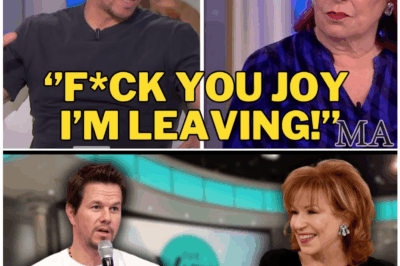 🦊 Mark Wahlberg ERUPTS on Live TV—SLAMS Joy Behar, QUITS Mid-Interview in Total MELTDOWN 😱👇
