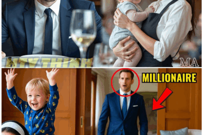 A Poor Waitress Soothed a Customer’s Baby, Not Knowing He Was a Millionaire Single Dad Who’d Fall…