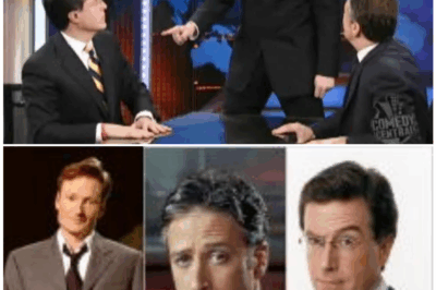 🦊 Comedy COLLAPSE: Conan Storms Out, Colbert Throws Shade, and Stewart Calls It a “Clown Show” Amid Explosive Feud 🎭👇