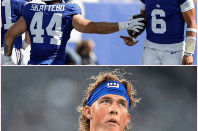 From Backup to Superstar: Jaxson Dart’s Unbelievable NFL Debut Shakes the Giants’ World