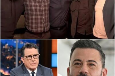 RM When Late-Night Titans Collide: Inside the Secret Alliance of Colbert, Fallon, Meyers, Oliver, and Kimmel