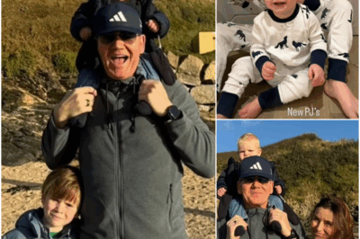Gordon Ramsay, 57, shares adorable family photos of wife Tana, 50, playing with sons Oscar, 4 and Jesse, 13 months, in Cornwall after chef joked he ‘can’t stand Cornish people’