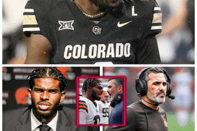 🐘 Shedeur Sanders’ Exit Triggers Kevin Stefanski’s Devastating Meltdown—What Browns Fans Need to Know! 💣 The Browns’ world is crumbling as Stefanski’s emotional breakdown shines a harsh light on the turmoil behind the scenes, revealing a team fractured by betrayal and broken promises. “When your star leaves, the cracks show.” 🌪️👇