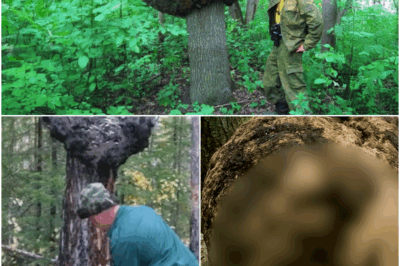 Lumberjack Found Huge Lump on Tree, Gut Told Him to Cut it Open…