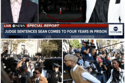 Shocking News: Sean “Diddy” Combs Sentenced to 4 Years in Prison! What Led to This Stunning Turn of Events in His Life?