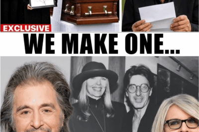 😢 “No One Expected What Al Pacino Said at Diane Keaton’s Funeral — The Words That Shattered the Silence”