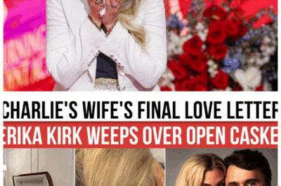 🐘🌪️ Heartbreak Unleashed: Erika Kirk’s Tearful Farewell to Charlie at Open Casket Sparks a Wave of Sympathy and Shattered Dreams Across Social Media 🌹 The widow’s vulnerable moment has ignited a flood of support and sorrow, highlighting the profound human cost behind the tragedy. “In the echo of loss, love’s voice still lingers.” 👇