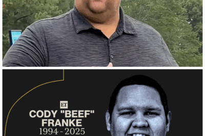 🐘 Shocking Loss! Cody ‘Beef’ Franke, Beloved Barstool Sports Golf Star, Passes Away at 31—A Dark Mystery Unfolds! 🕯️ The charismatic figure who brought humor and passion to the golf world has suddenly vanished, leaving behind a trail of sorrow and unanswered questions. “When the spotlight fades, sometimes the silence screams the loudest!” Explore the tragic timeline, the rumors swirling, and the heartfelt tributes flooding in as the community grapples with this unbearable loss. This is the heartbreaking saga everyone’s talking about! 👇