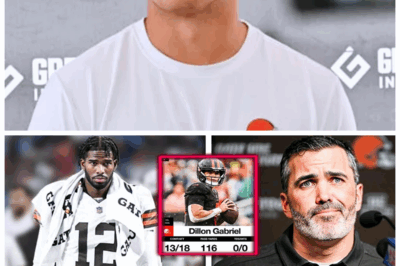 🐘 DILLON GABRIEL HUMILIATED ON TWITTER BY BROWNS FANS AFTER DISASTROUS DOLPHINS DEFEAT! 💣 Social media erupts as Browns fans launch a relentless mockery campaign targeting Gabriel’s poor performance, flooding timelines with scathing jokes and desperate pleas for Shedeur Sanders to replace him. The backlash is brutal, the memes relentless, and the pressure mounting. “In football, the fans have no mercy!” Brace yourself for the explosive social media drama rocking the Browns! 👇