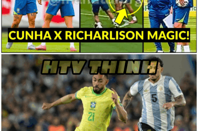 Brazil’s New Dream Duo? Cunha and Richarlison Light Up Training Before Japan Clash! – HTT