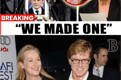 🕯️ “He Begged Me Not to Tell”: Meryl Streep’s Shocking Revelation at Robert Redford’s Funeral Stuns Hollywood 😱