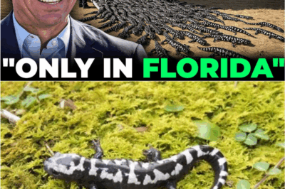 🐻 “They Let Thousands of Endangered Salamanders Loose in Florida — What Happens Next Could Change Everything”
