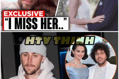 😱 Hailey Bieber Stays Silent as Justin’s Posts Ignite Selena Wedding Drama! 😱 – HTT
